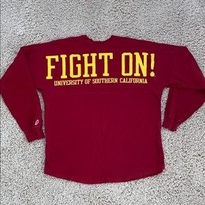 USC Trojans baggy long sleeve FIGHT ON